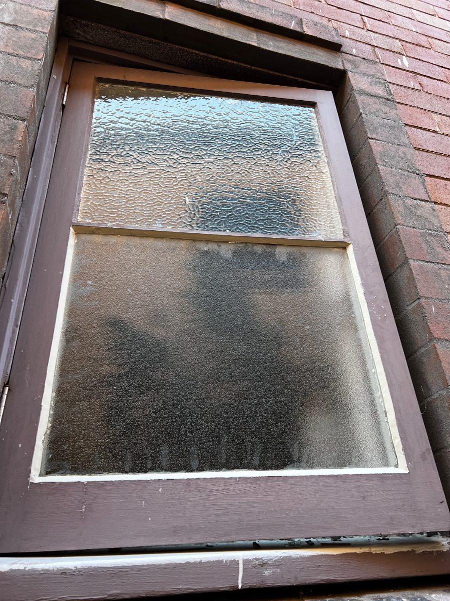 Obscure glass window panel replaced near Capalaba